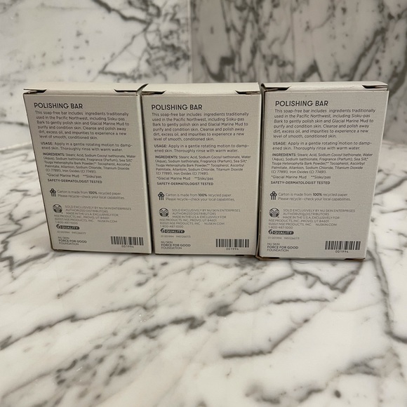 Three (3) Nu Skin Epoch Polishing Bars - Picture 2 of 2